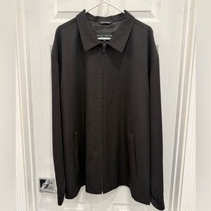 Men's Black Lightweight Jacket by Haggar